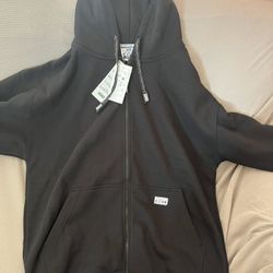 Black Proclub Zip Up