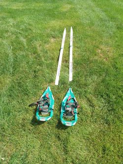Outdoor Skiing And Snowshoes