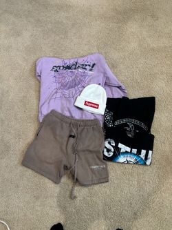 Streetwear Bundle – Sp5der, Supreme, Essentials