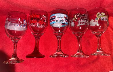 21 wine glasses