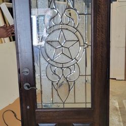 32x80 Mahogany Door 