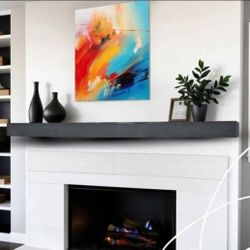 BoscoMondo Intense Gray 60in Mantel