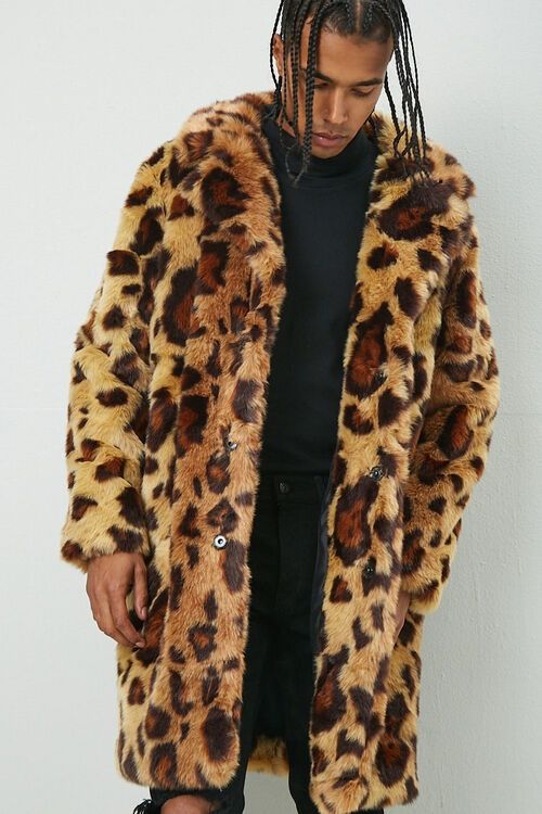 Cheetah Print Coat 