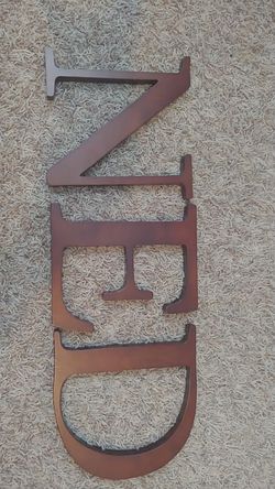 Pottery Barn Letters