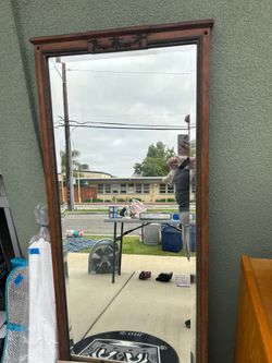 Vintage 1920s mirror