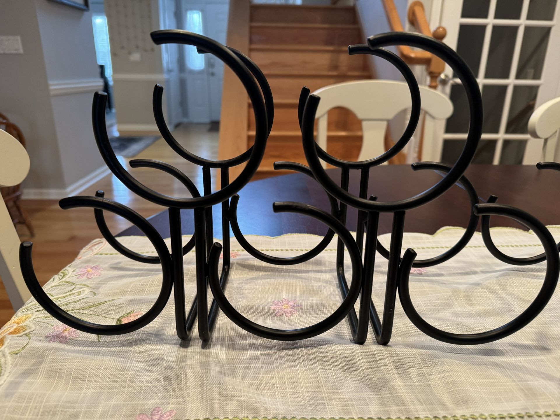 Wrought Iron Wine Rack