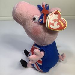 Union Jack Peppa Pig Plush 