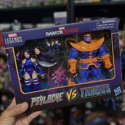 Marvel Legends Series Gamerverse Psylocke vs Thanos
