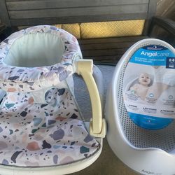 Bañera para bebe y sillita