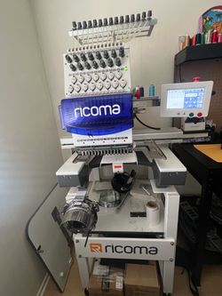 Ricoma embroidery machine