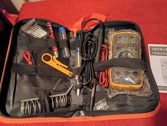 Soldering kit completo para reparar baterías de litio $$35
