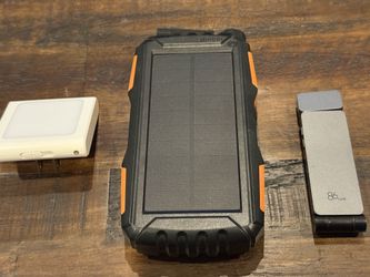 Powerbank, Nightlight, and Book Light