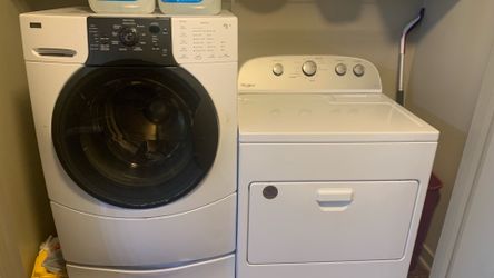 🔥 Kenmore Washer + Whirlpool Dryer Set – $200 🔥