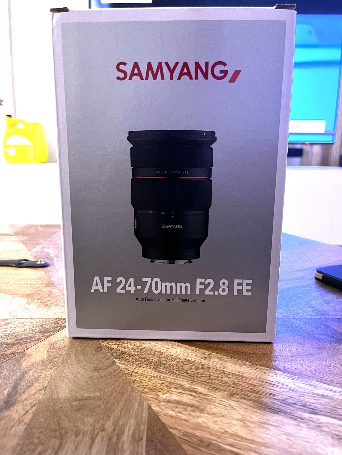 Sony Samyang Lens 24-70 F2.8