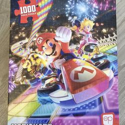 Mario Kart 1,000 Piece Puzzle - All Pieces