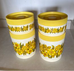 Vintage Canister Set of 4