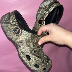 Camouflage Crocs 