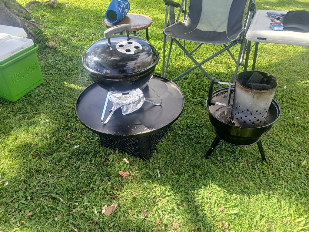 Grill Stand Solid Metal