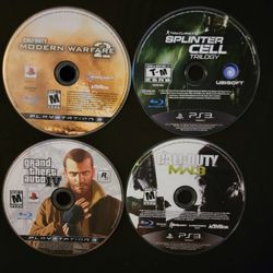 4/Playstation 3 Games