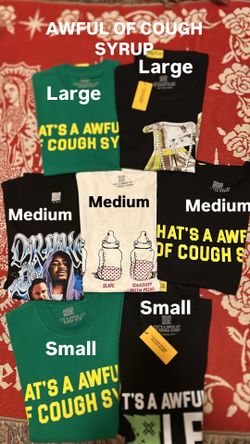 Awful alot of cough syrup