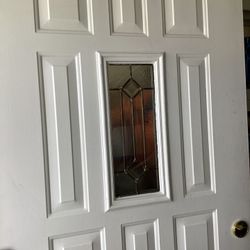 Single Front Door With Hinges For Easy Installation Reduced Asking $450. Obo Today 