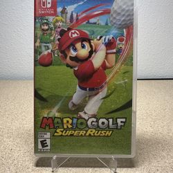 Nintendo Switch Mario Golf Super Rush 