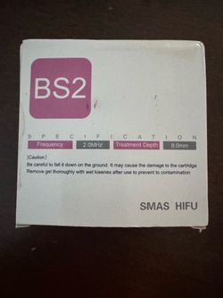 Brand New SMAS HIFU BS2 8.0mm Replacement Cartridge – Unused