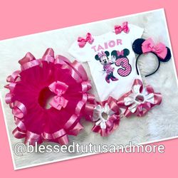 Minnie Mouse Tutu Set (READ PLEASE - LEER POR FAVOR)