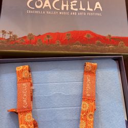 Coachella Wristbands Week 1 