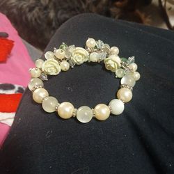 Beautiful Green Catseye Bracelet