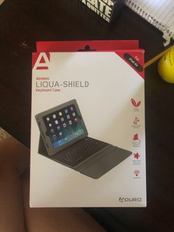 Liqua-shield keyboard case. For iPad New in box!