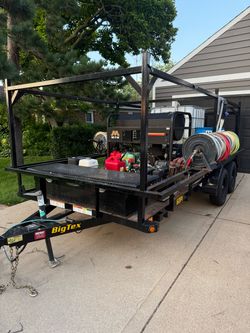2024 Big Tex Pressure/Soft Wash Rig — Mi-T-M 8GPM + AR45