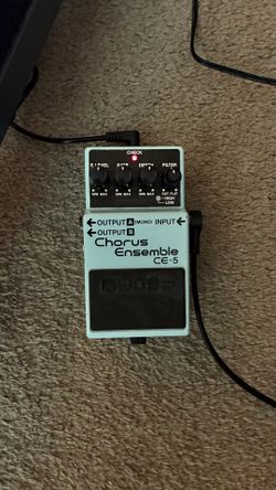 Boss CE-5 Chorus Pedal Guitar Bass