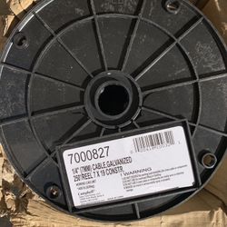 Campbell 1/4" x 250' Galvanized Cable (contact info removed) Aircraft Cable