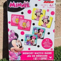 Minnie Mouse Memory Match Game New❌️CASH ONLY ❌️ FIRM ❌️