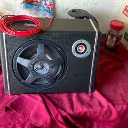 Brand New Auto Cube C8 8-inch powered car subwoofer