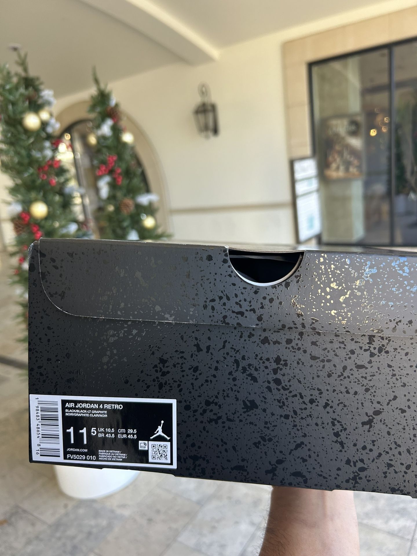 Jordan four black cat