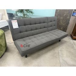 Fabric Convertible Futon Sofa Bed - Limited Time Offer 