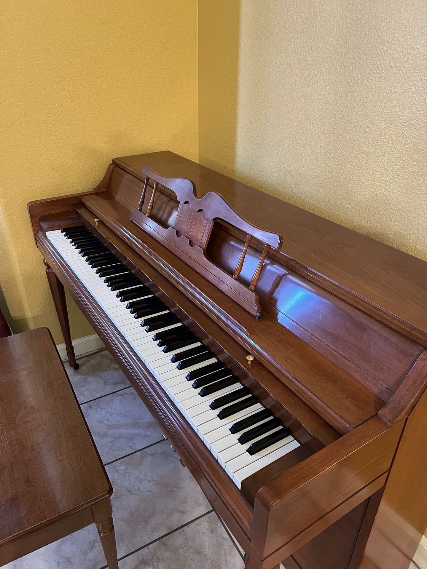 Baby upright piano 