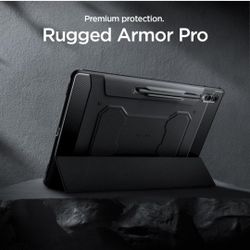 Spigen Galaxy Tab S10/S9/S8 Ultra Rugged Armor Pro Black 
