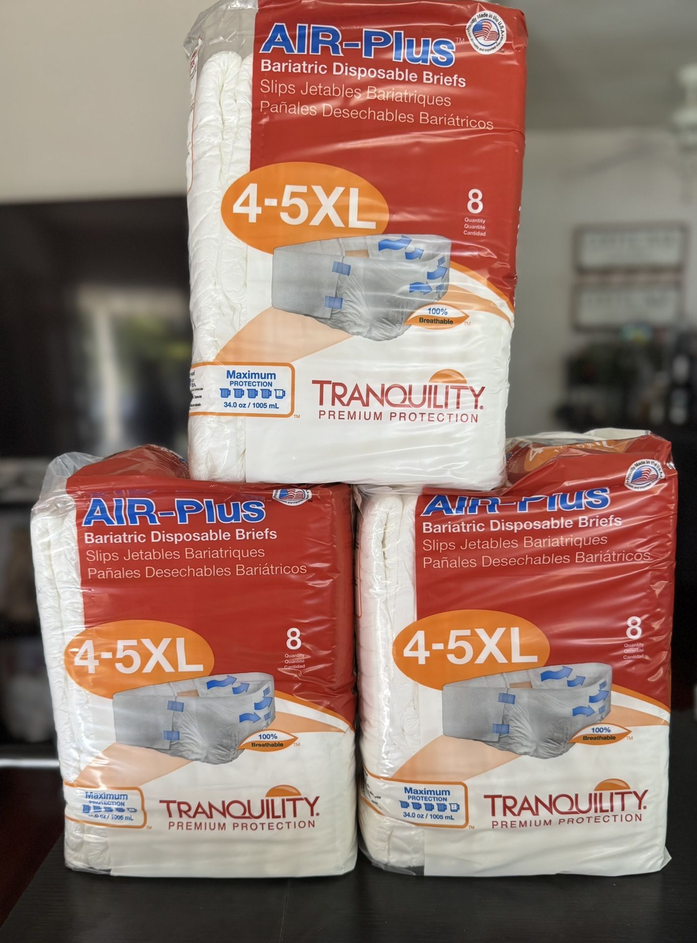 Bariatric Disposable Briefs 4-5XL Pick up In Van Nuys.  $8 Each Or 3 For $15 