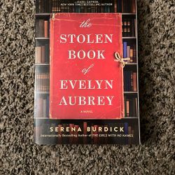 The Stolen Book of Evelyn Aubrey  Serena Burdick  Book