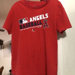 Los Angeles Angels Baseball Kids Size Large 14 / 16 Tshirt.  Preowned good condition.  Smoke free home 