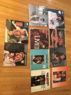 Various vinyl records