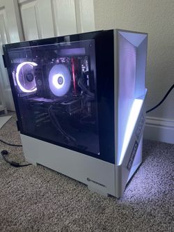 White CyberPower PC