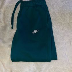 Dark Green/Blue Nike Sweatpants