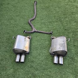 2015–2017 Subaru WRX STI OEM exhaust – stock takeoff