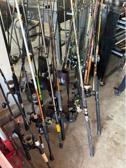 Fishing poles