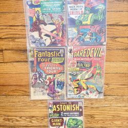 🔥 Silver Age Marvel Comic Collection Lot – Captain America, Iron Man, Hulk, Daredevil, Doctor Strange – 1960s Key Issues!