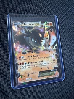 Pokemon Cards Dragons Exalted Terrakion EX